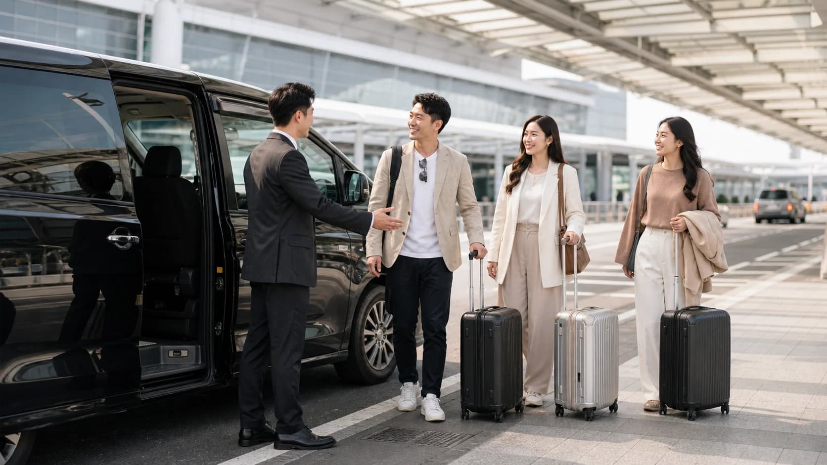 Airport Transfer สำหรับบริการทริปองค์กรไต้หวัน